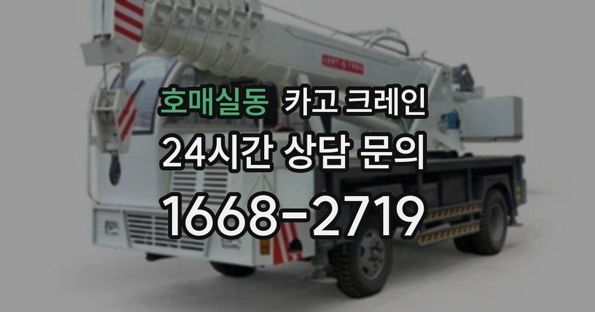 호매실동 크레인