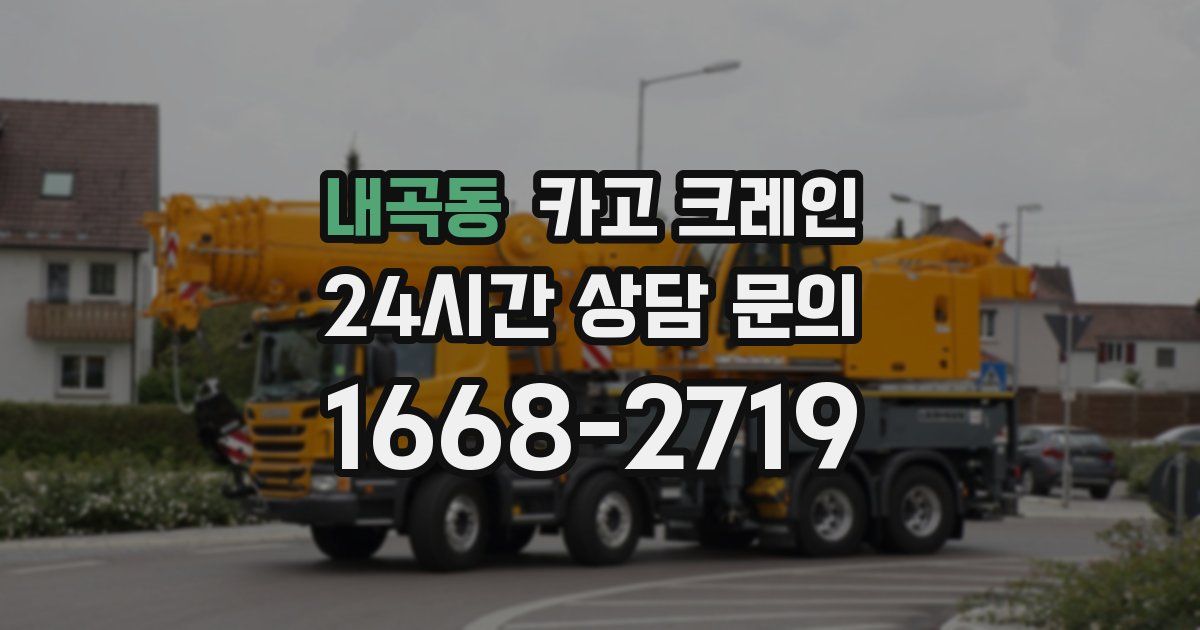 내곡동 크레인
