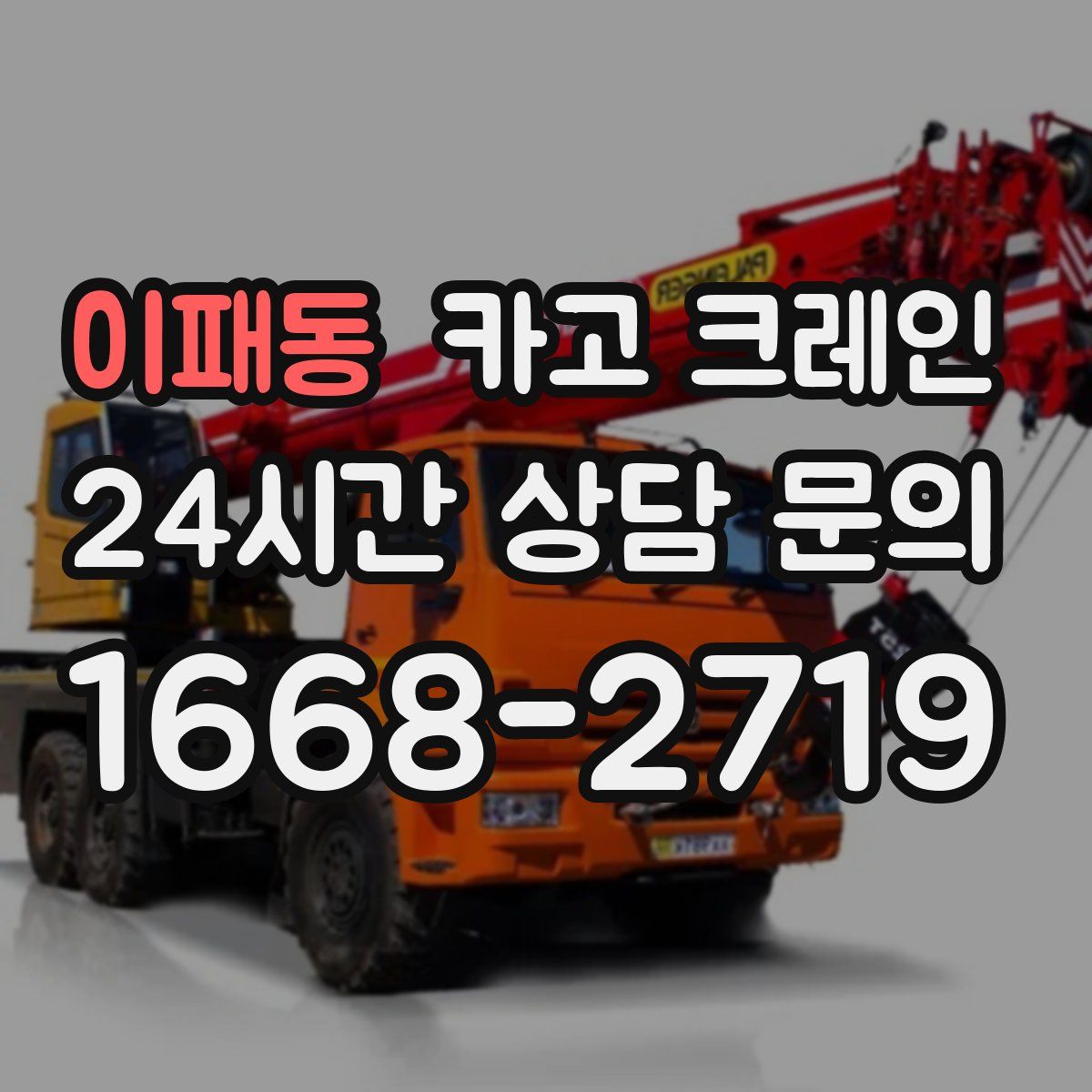 이패동 카고 크레인