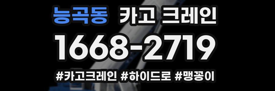 능곡동 크레인 작업