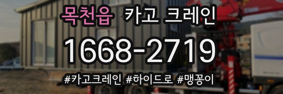 목천읍 크레인 작업