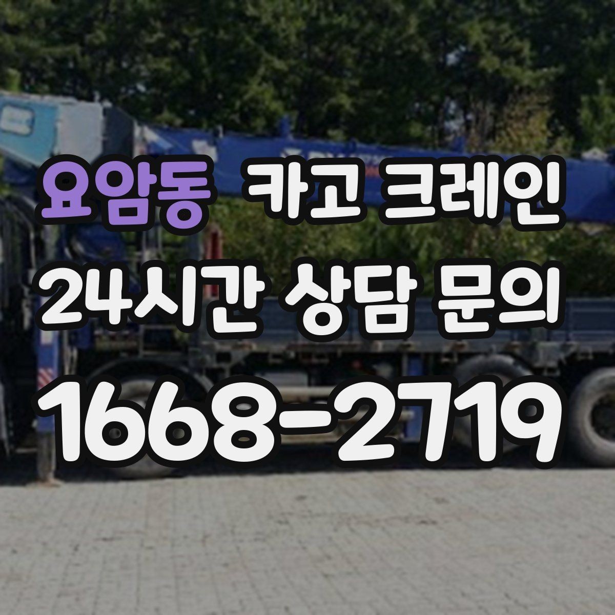 요암동 카고 크레인 여러 곳 경유 하역 일정 잡는 방법