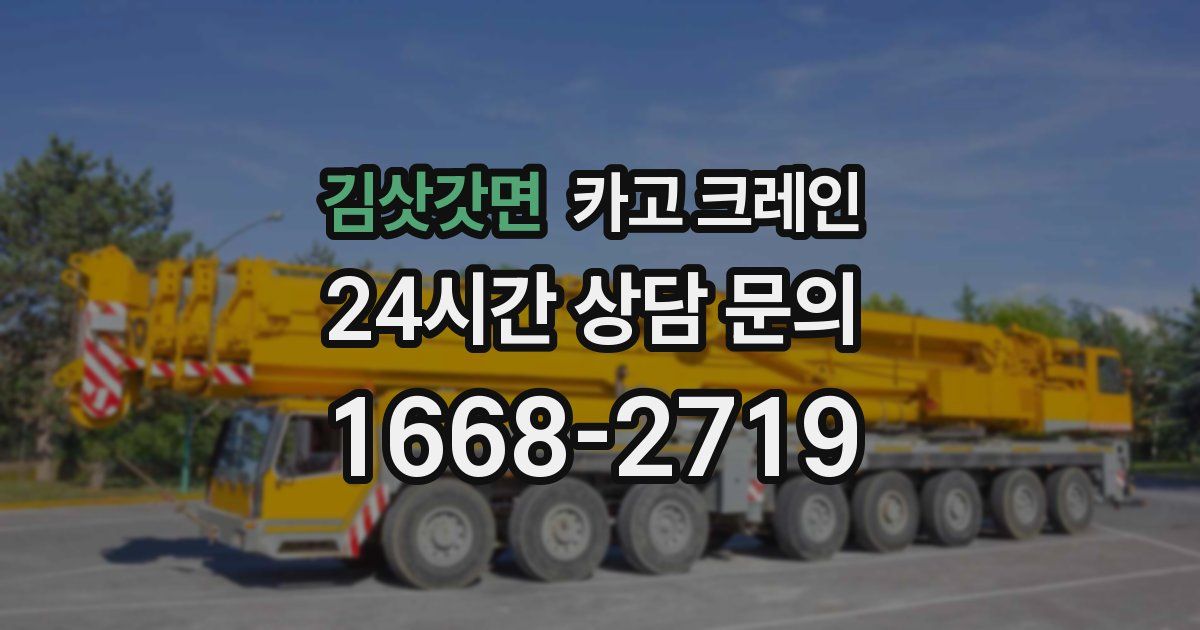 김삿갓면 크레인