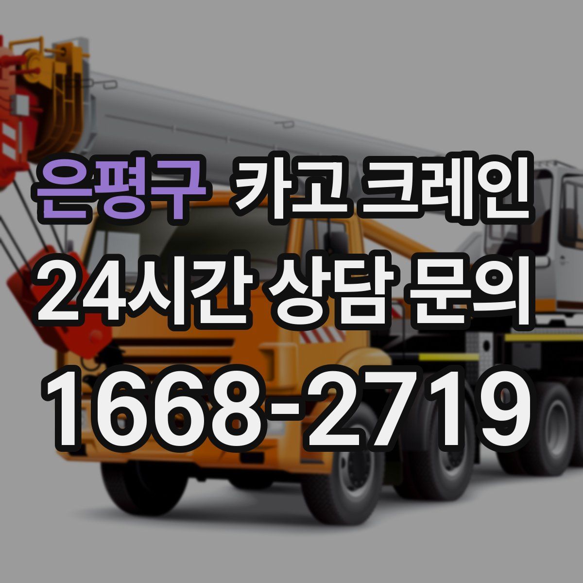 은평구 카고 크레인