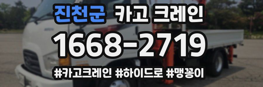 진천군 크레인 작업