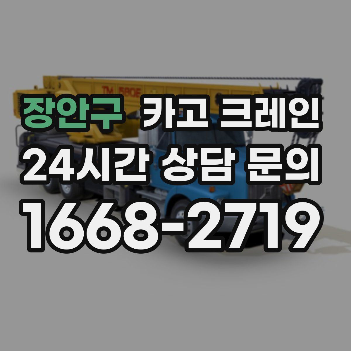 장안구 카고 크레인