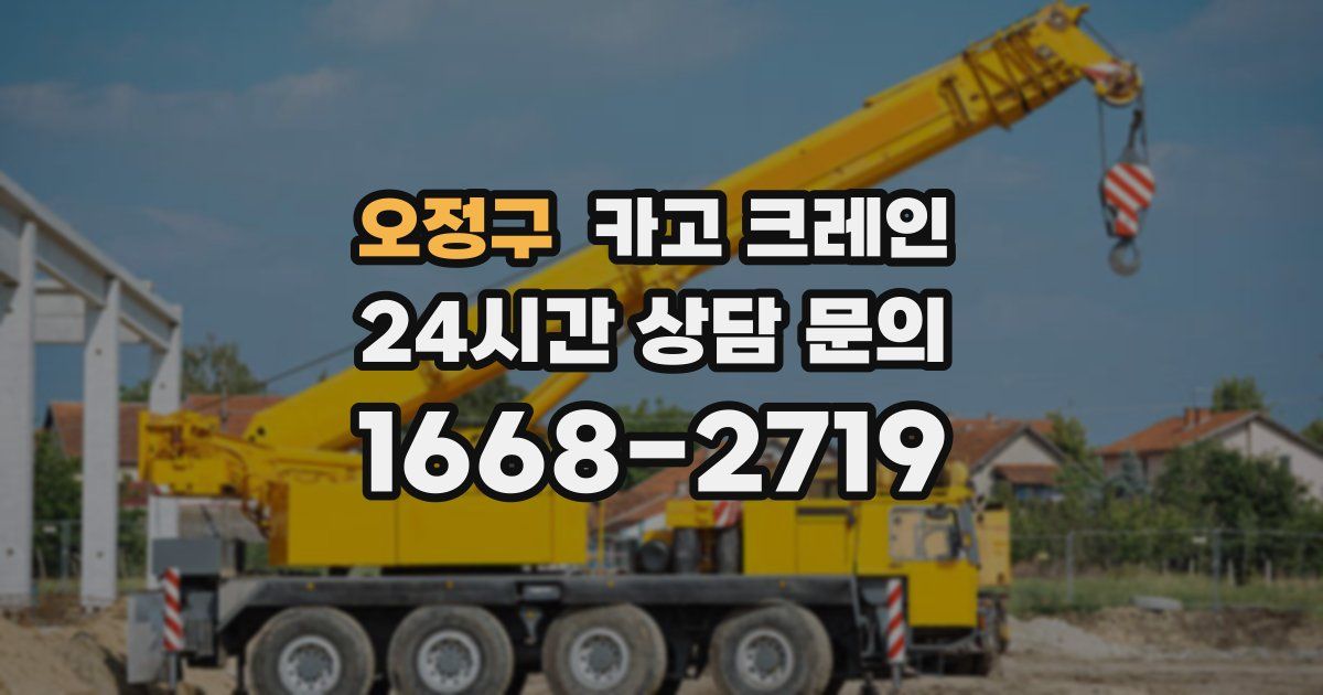 오정구 크레인
