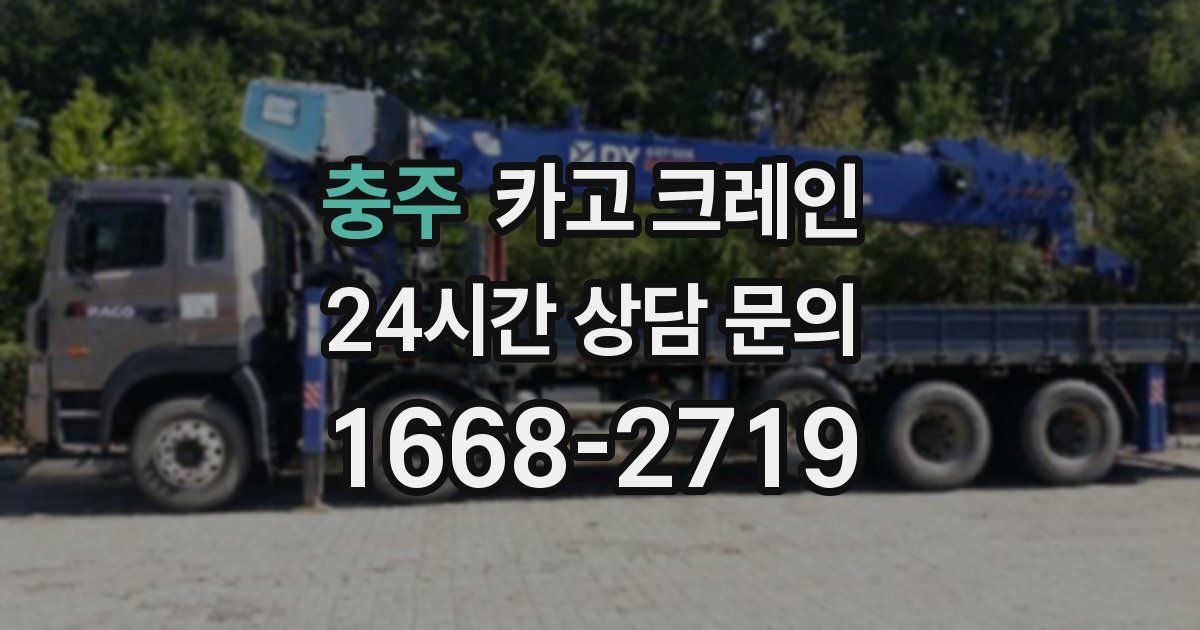 충주 크레인