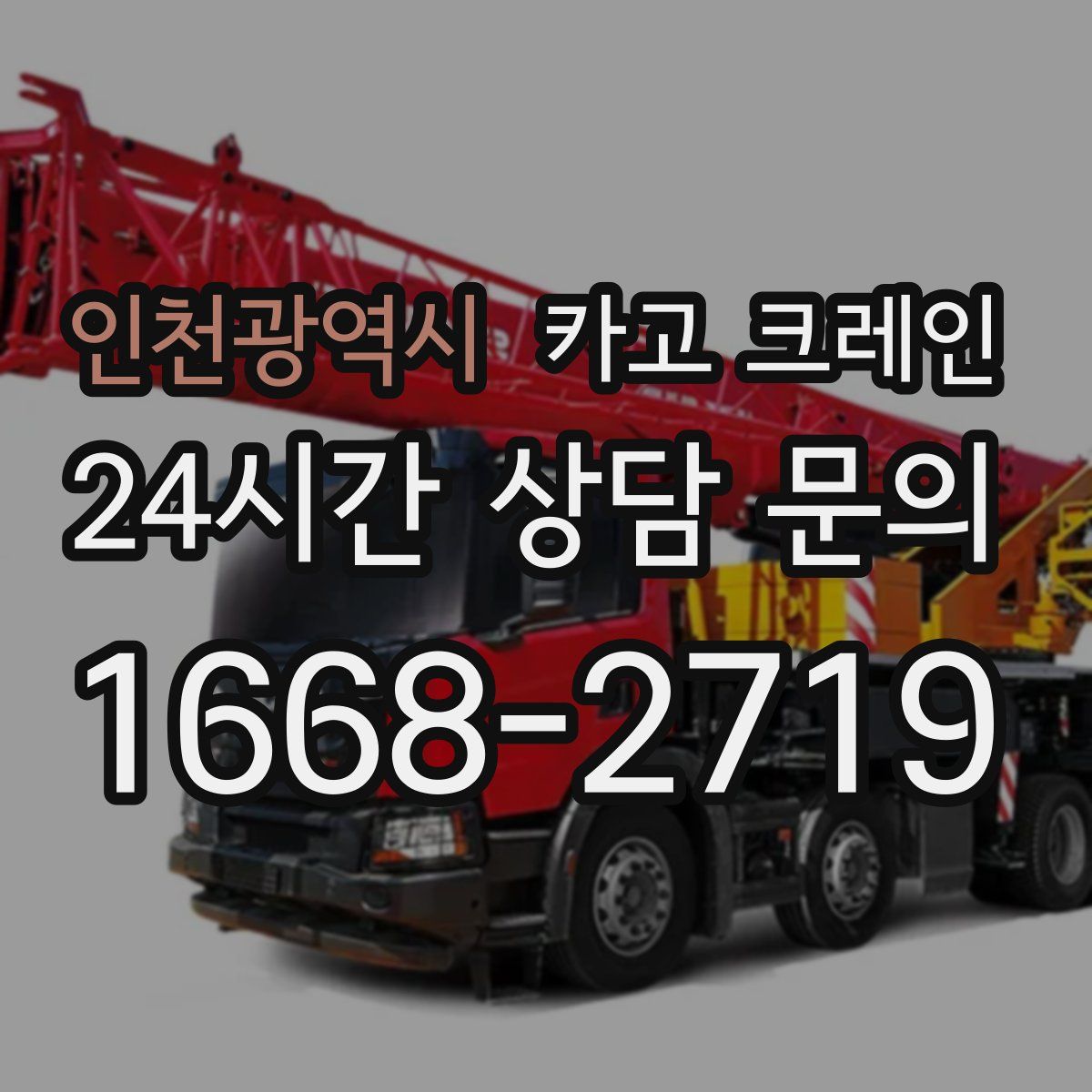 인천광역시 카고 크레인