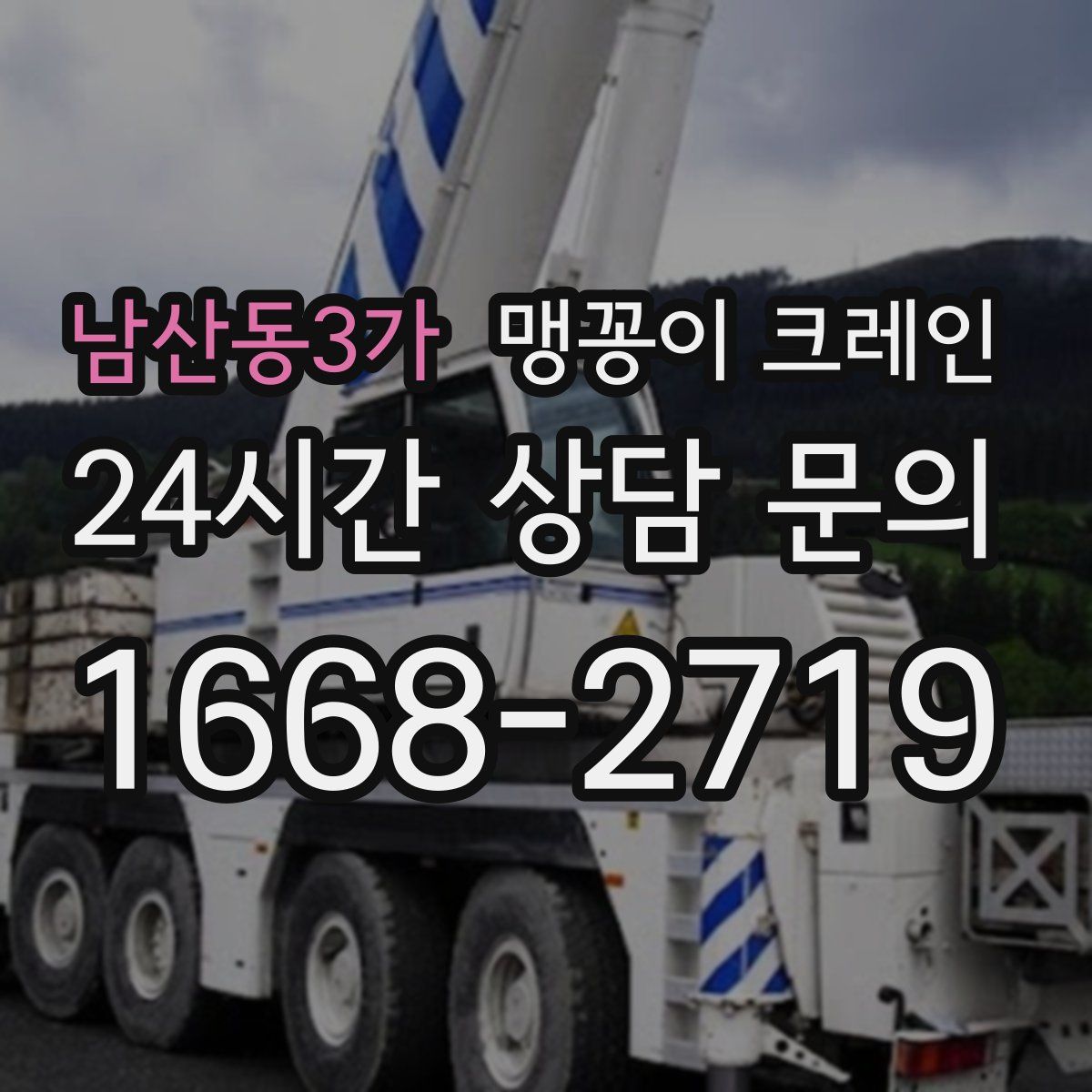 남산동3가 맹꽁이 크레인
