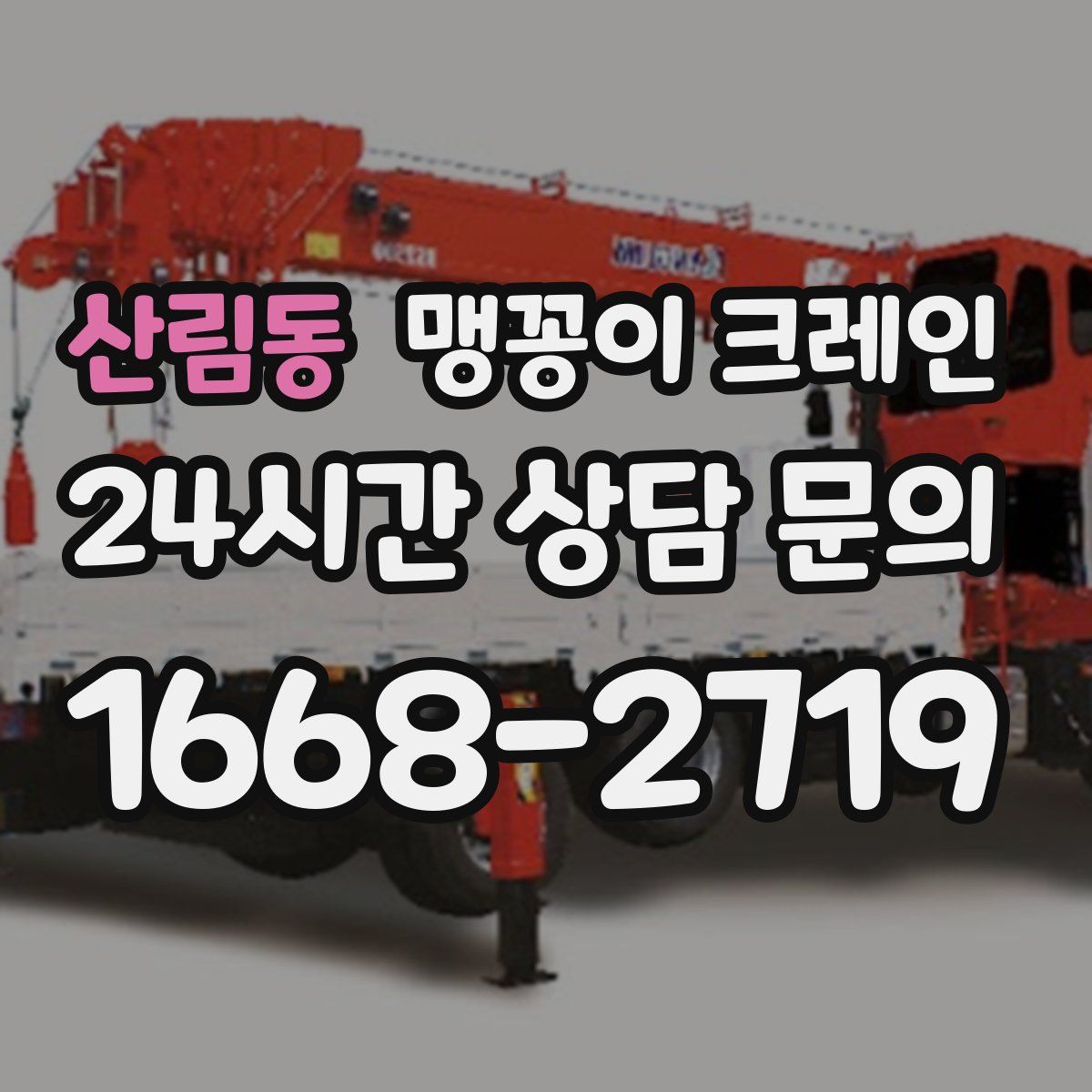 산림동 맹꽁이 크레인