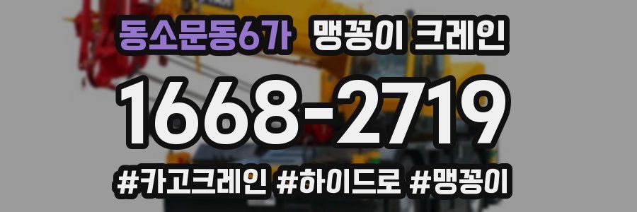 동소문동6가 맹꽁이 크레인