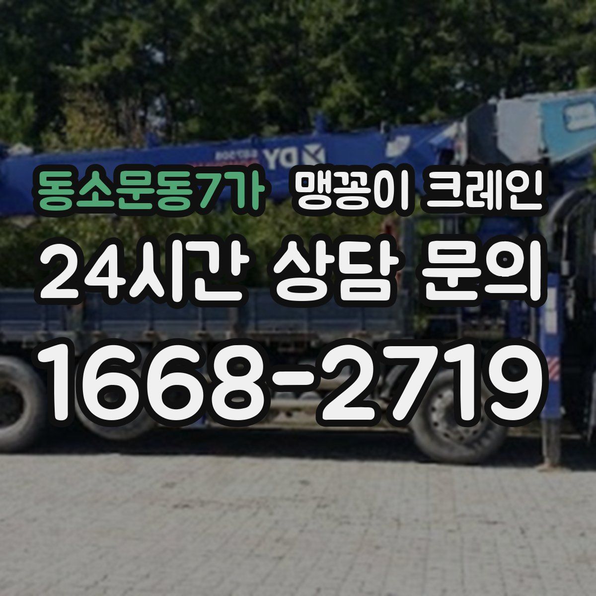 동소문동7가 맹꽁이 크레인