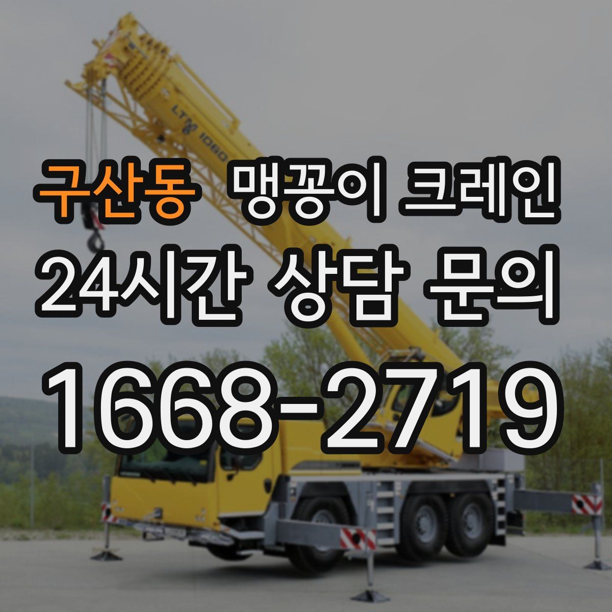 구산동 맹꽁이 크레인