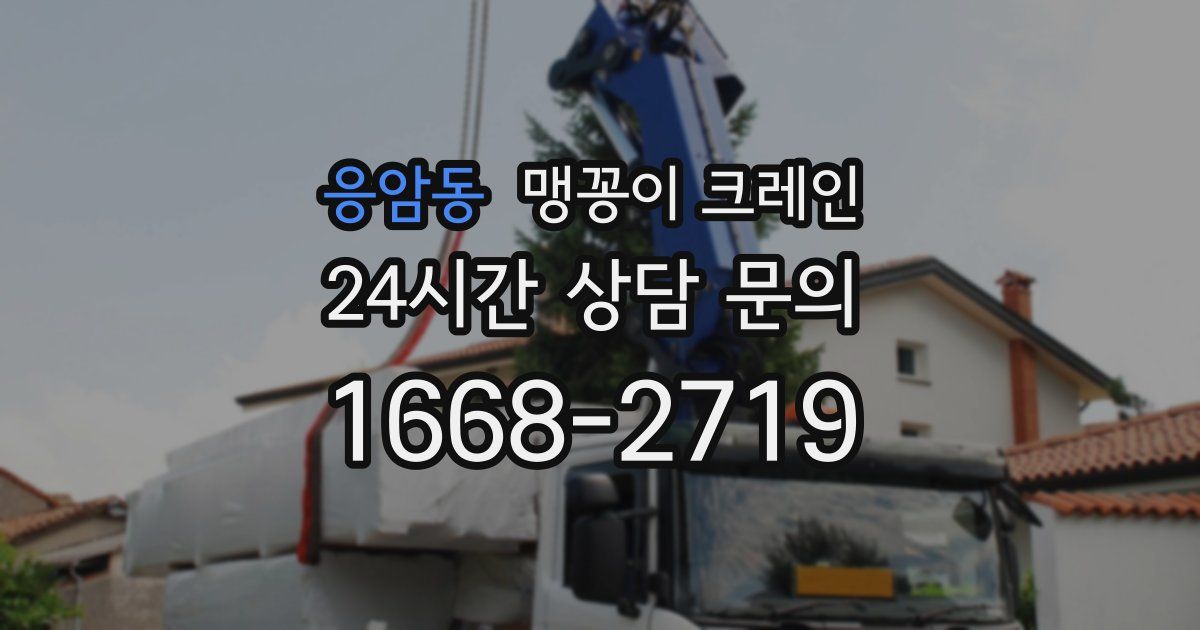 응암동 맹꽁이 크레인