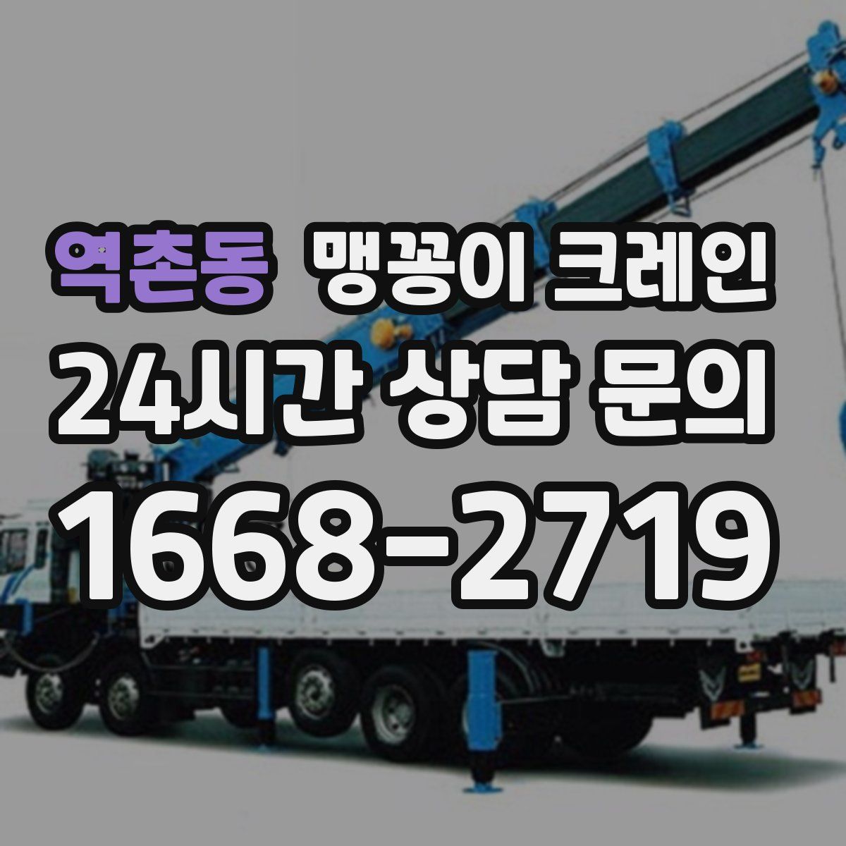 역촌동 맹꽁이 크레인