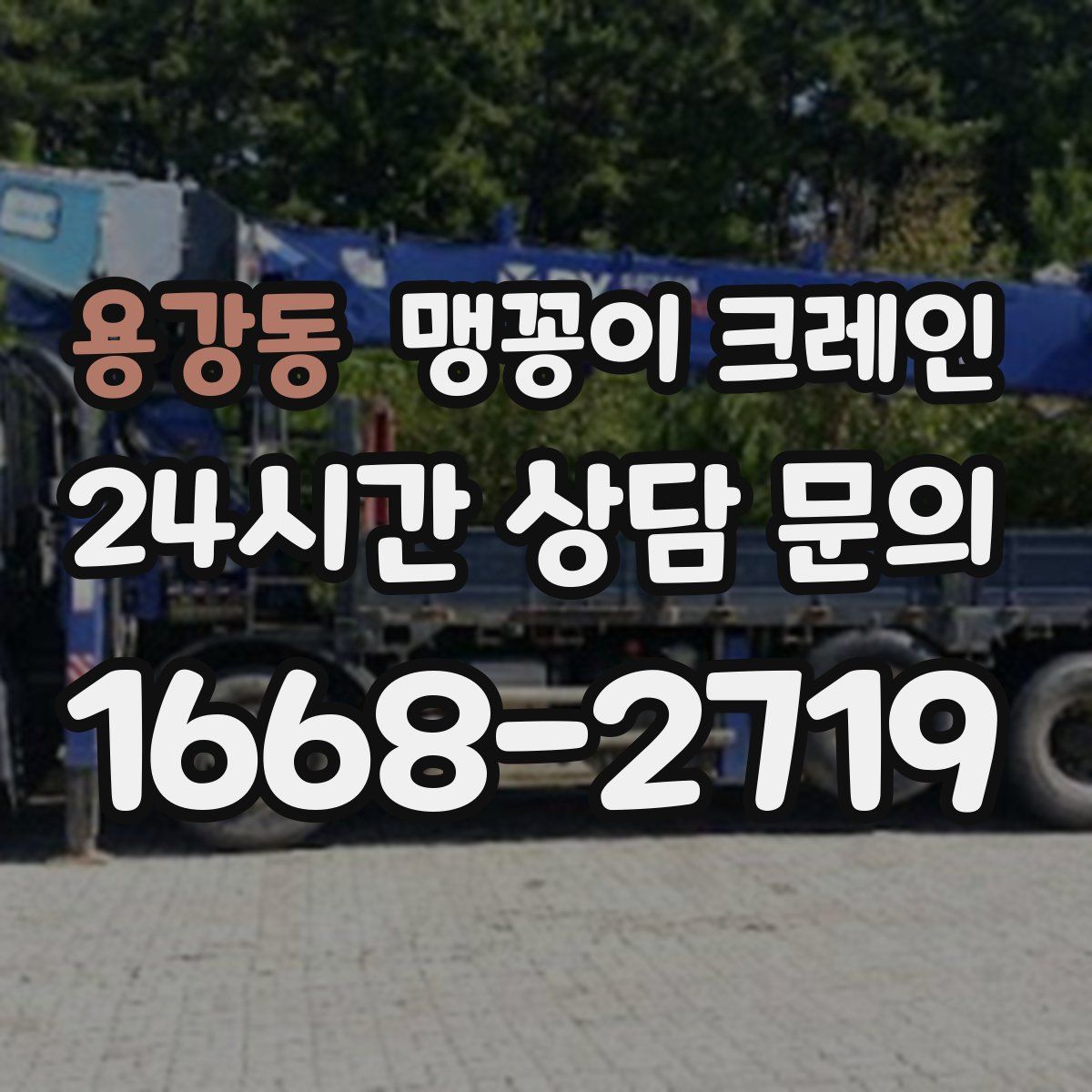 용강동 맹꽁이 크레인