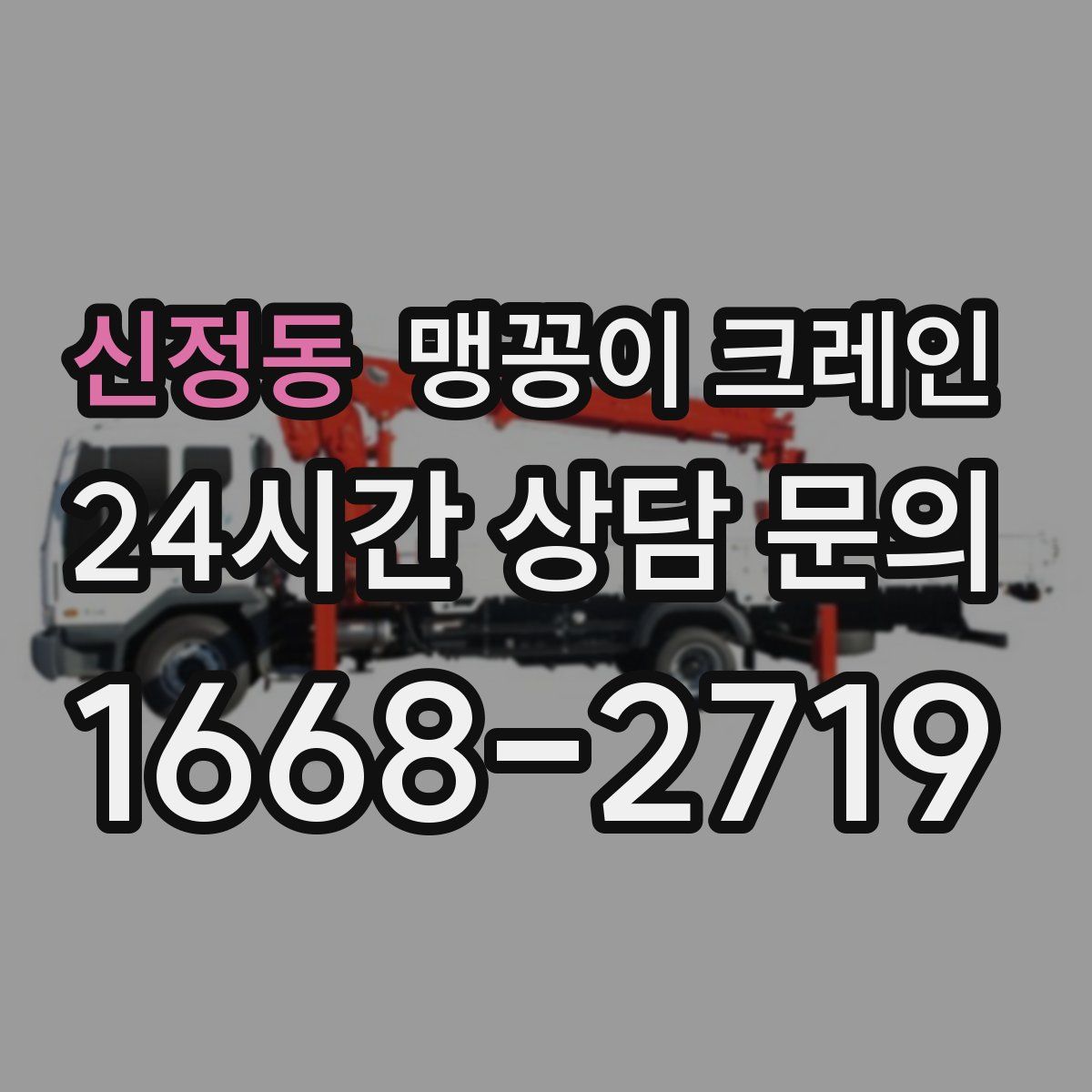 신정동 맹꽁이 크레인