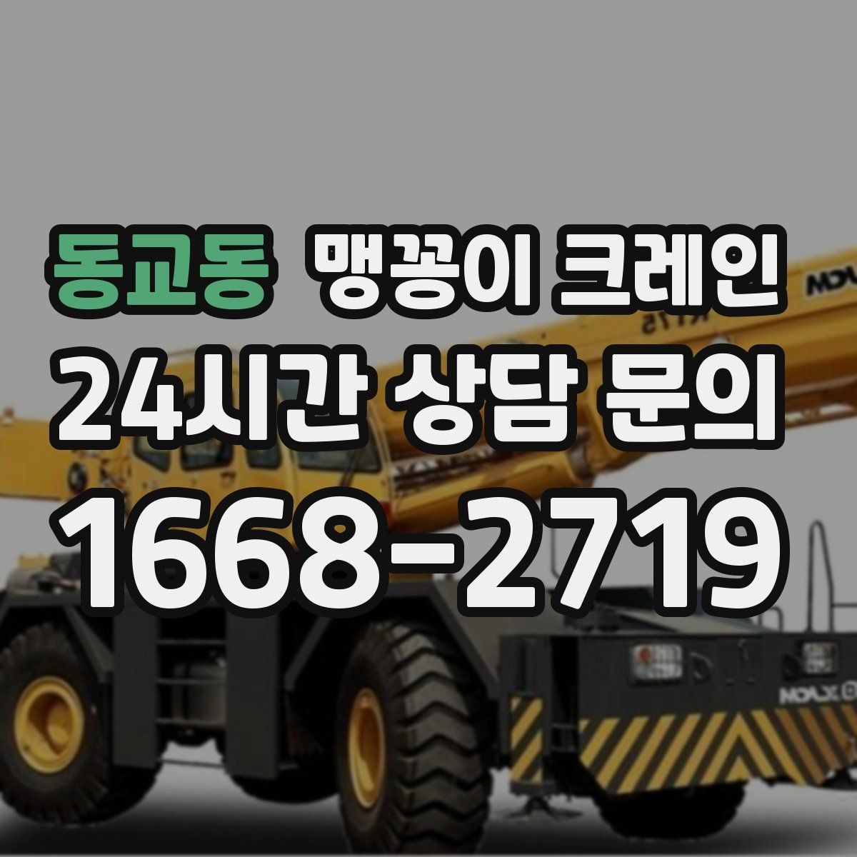 동교동 맹꽁이 크레인 장비 반입·설치 한 번에 끝내는 방법