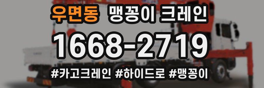 우면동 맹꽁이 크레인