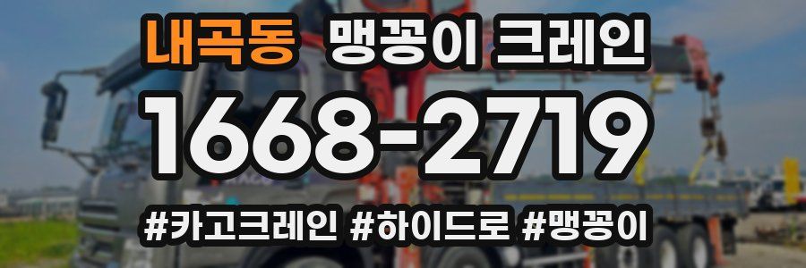 내곡동 맹꽁이 크레인