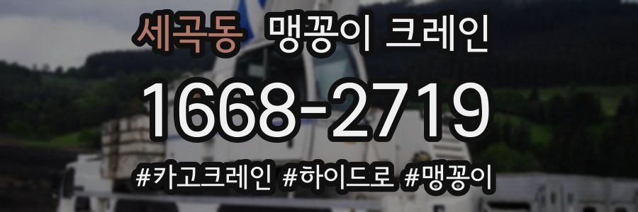 세곡동 맹꽁이 크레인