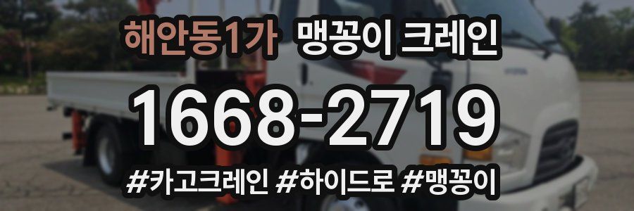 해안동1가 맹꽁이 크레인