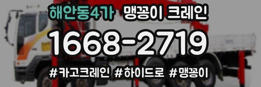 해안동4가 맹꽁이 크레인