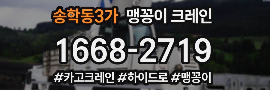 송학동3가 맹꽁이 크레인