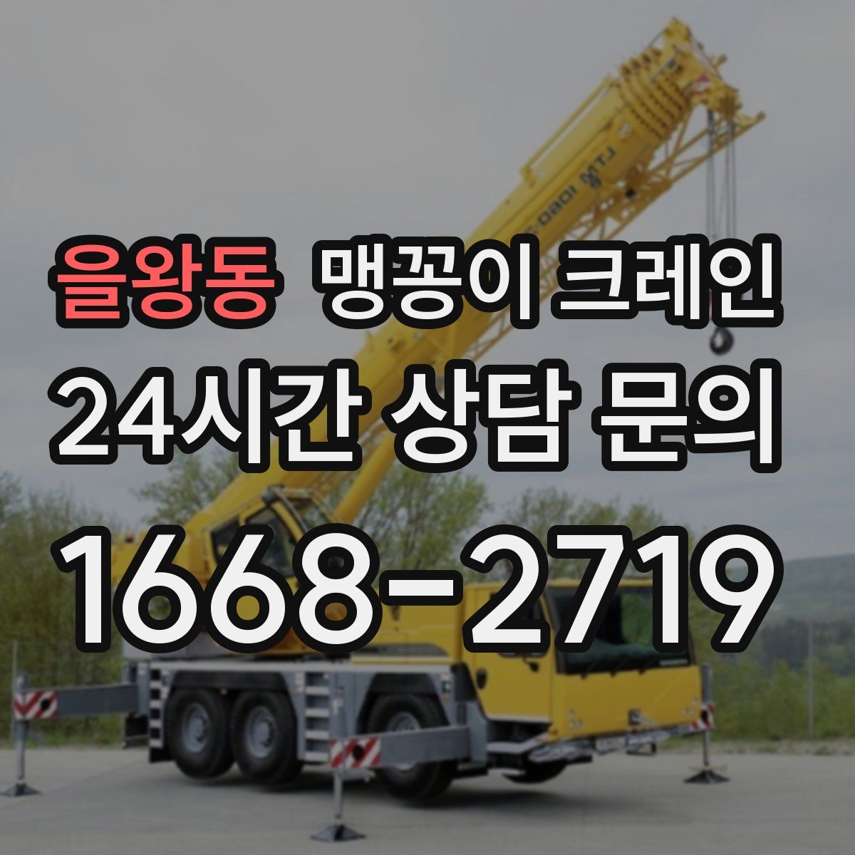 을왕동 맹꽁이 크레인