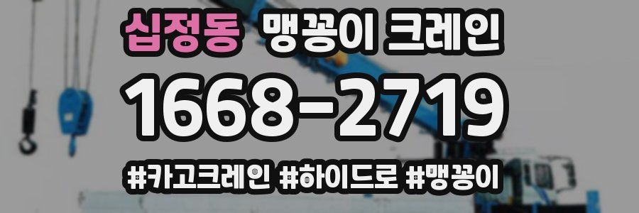 십정동 맹꽁이 크레인