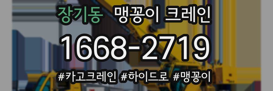 장기동 맹꽁이 크레인
