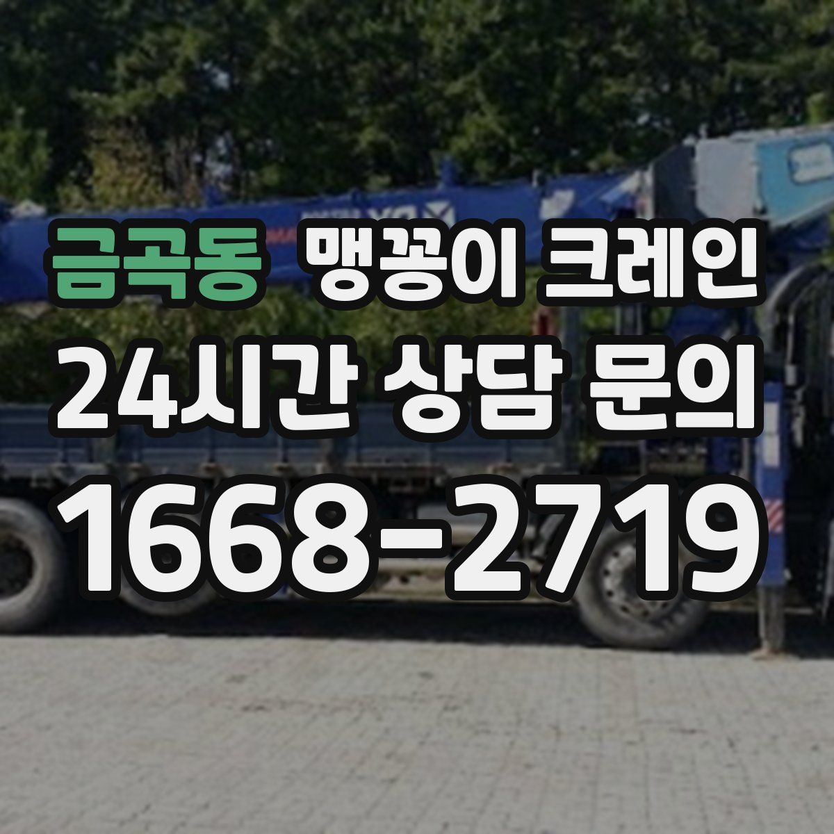 금곡동 맹꽁이 크레인