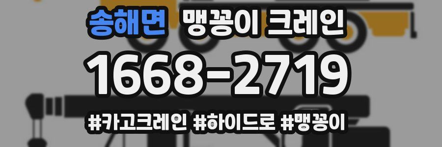 송해면 맹꽁이 크레인