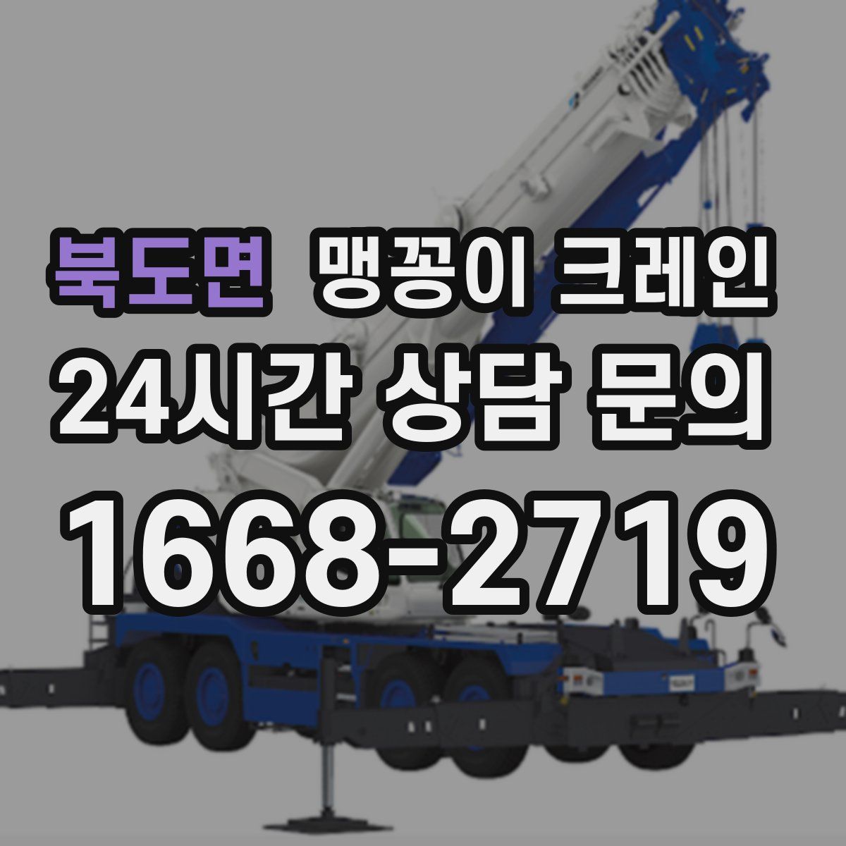 북도면 맹꽁이 크레인