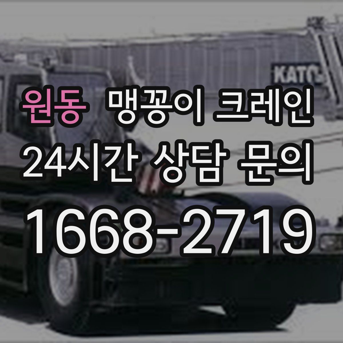 원동 맹꽁이 크레인