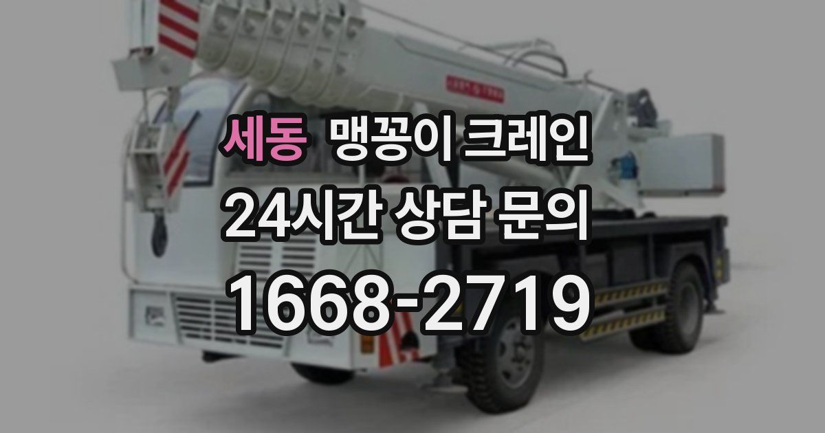 세동 맹꽁이 크레인