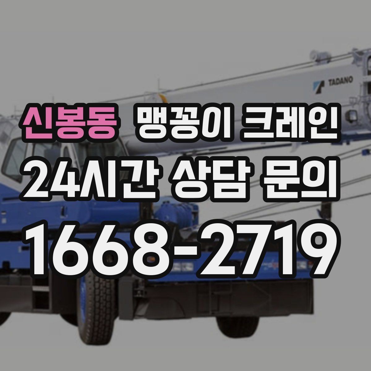신봉동 맹꽁이 크레인 좁은 골목에서 유도원이 필요한 이유