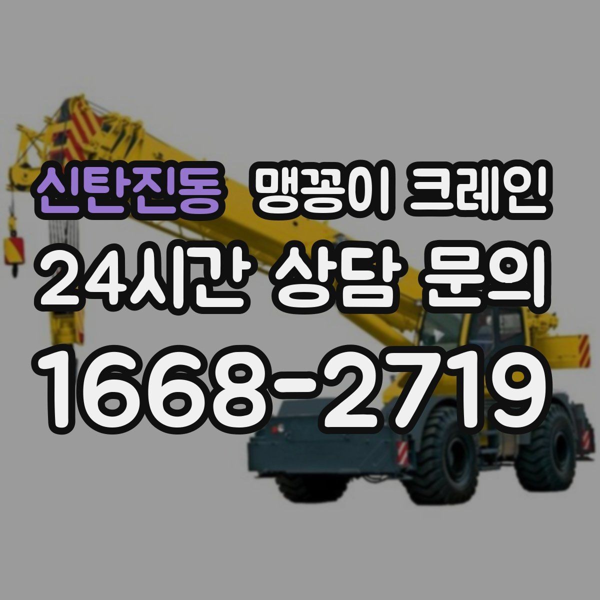 신탄진동 맹꽁이 크레인 설치 자리 선정이 중요한 이유