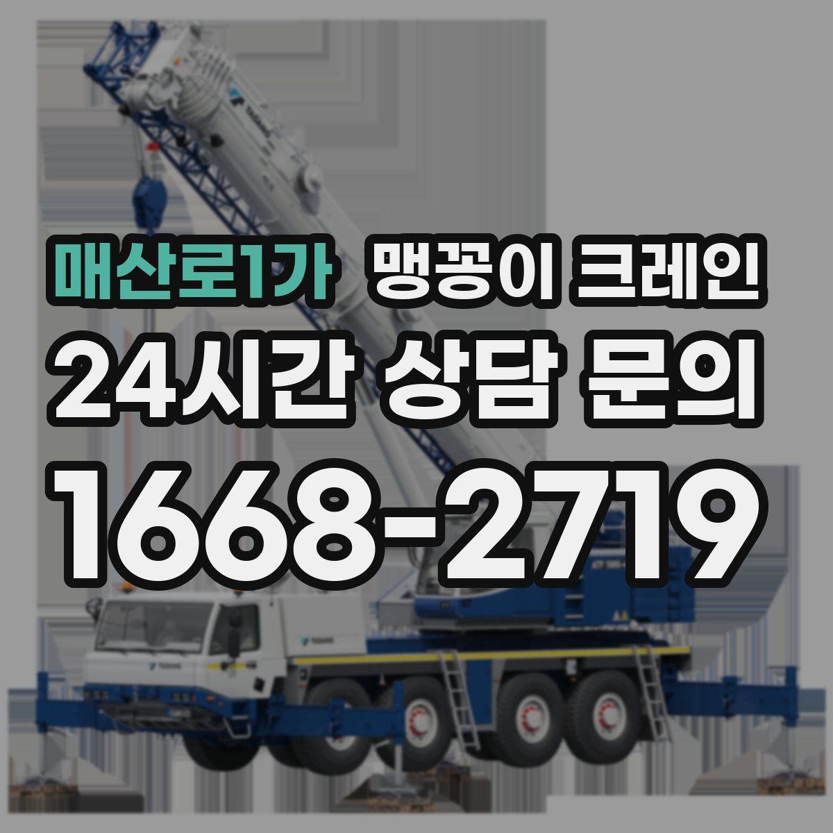 매산로1가 맹꽁이 크레인
