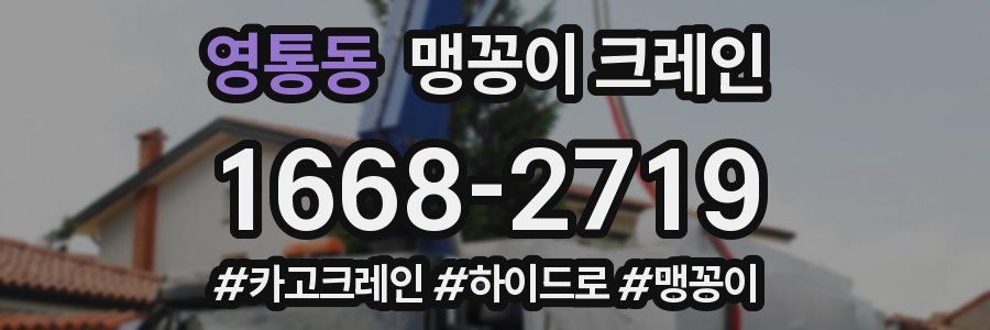 영통동 맹꽁이 크레인