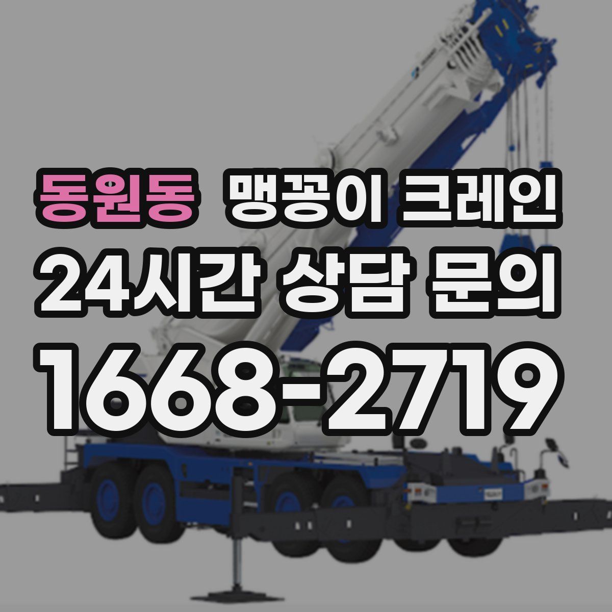동원동 맹꽁이 크레인