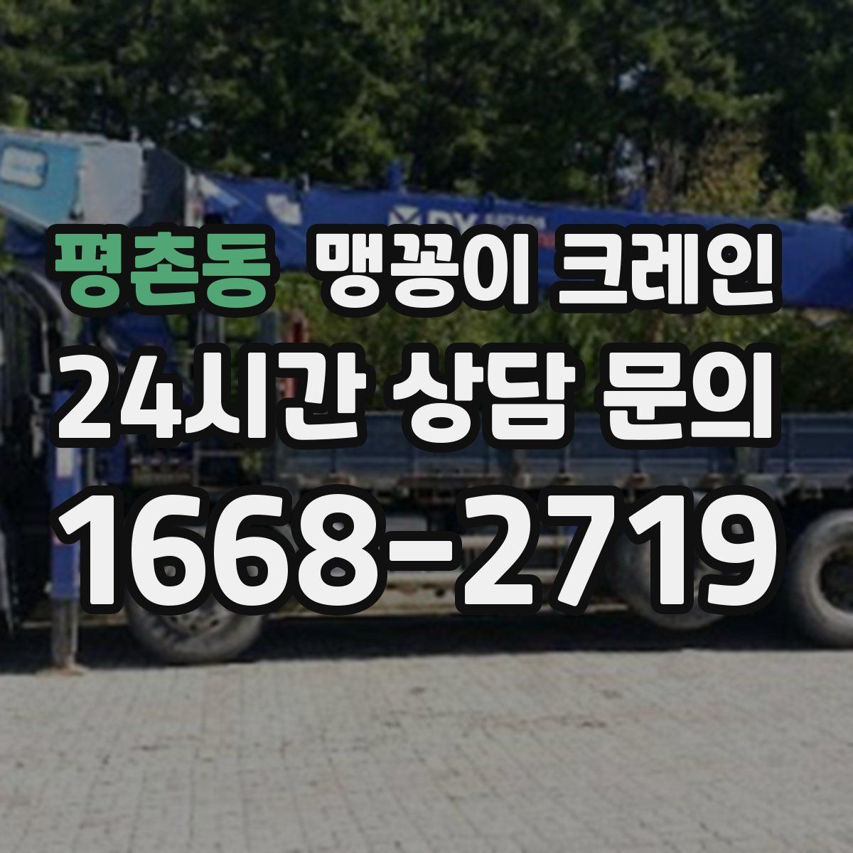 평촌동 맹꽁이 크레인