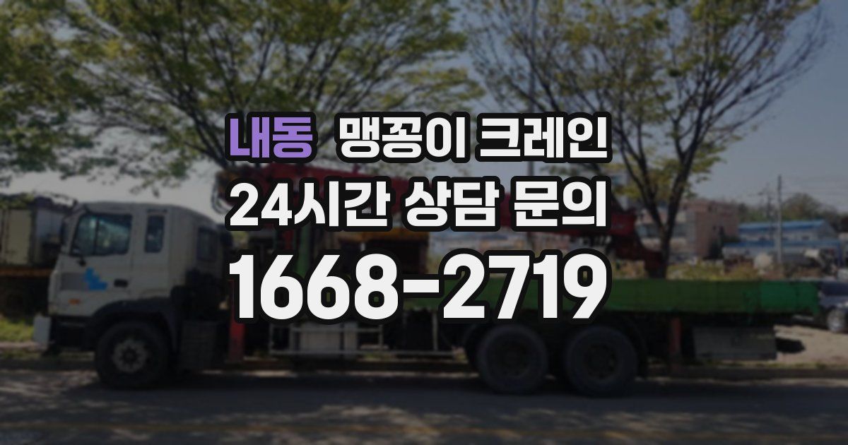 내동 맹꽁이 크레인
