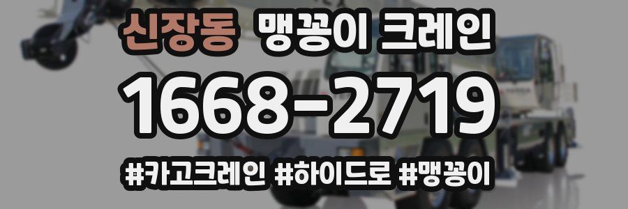 신장동 맹꽁이 크레인