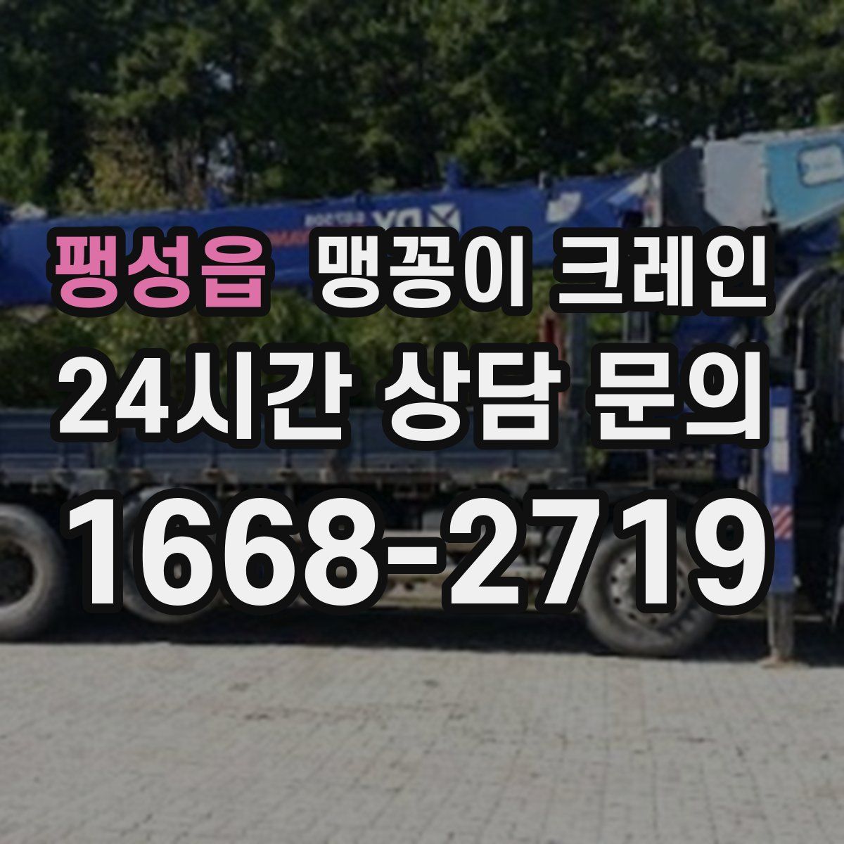 팽성읍 맹꽁이 크레인