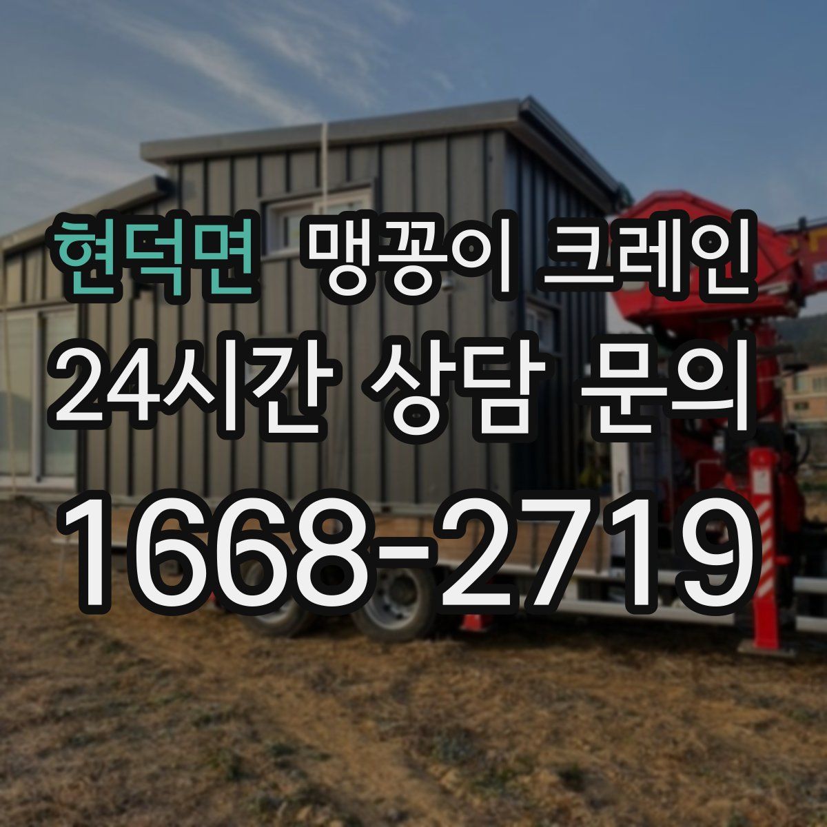 현덕면 맹꽁이 크레인