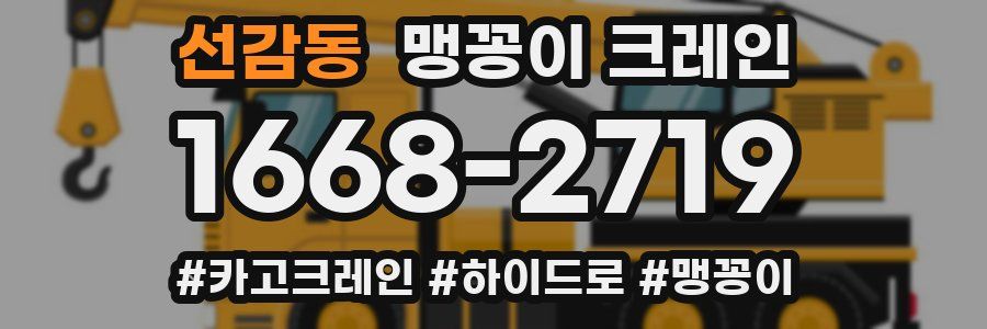 선감동 맹꽁이 크레인