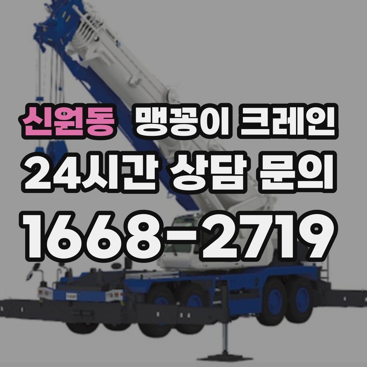 신원동 맹꽁이 크레인