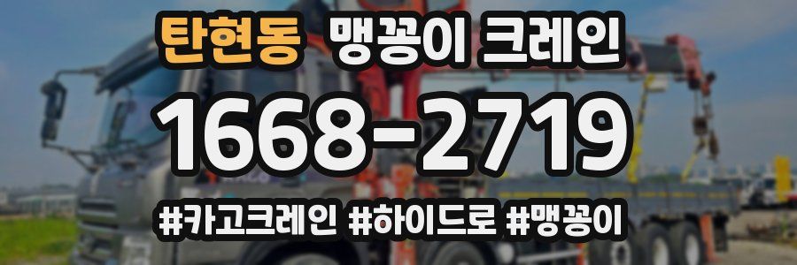 탄현동 맹꽁이 크레인